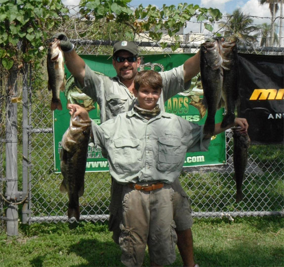 Captain Neal Stark and Jake Stark King of the Glades 2012 Winners