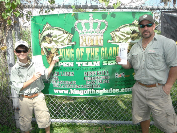 Captain Neal Stark and Jake Stark King of the Glades 2012 Winners