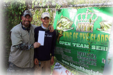 Finishes 12th in King of the glades Classic top 24 teams for the year 