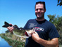 Thomas Adams Fishing in the everglades with Neal and Jake Stark